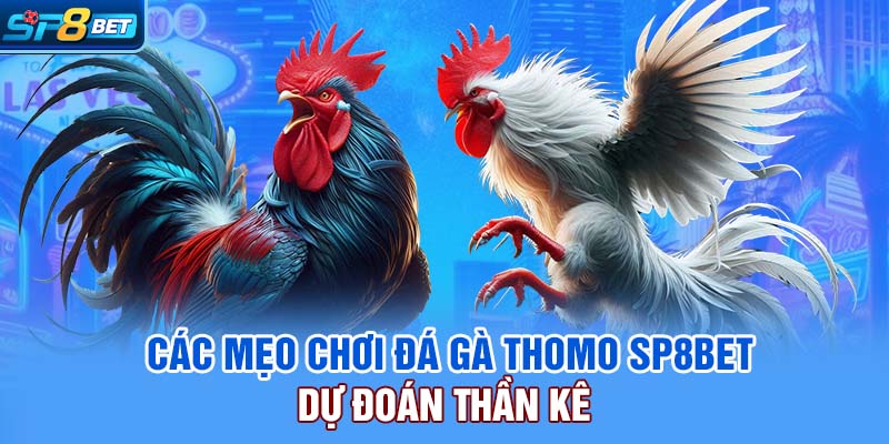 Các mẹo chơi đá gà Thomo SP8bet dự đoán thần kê